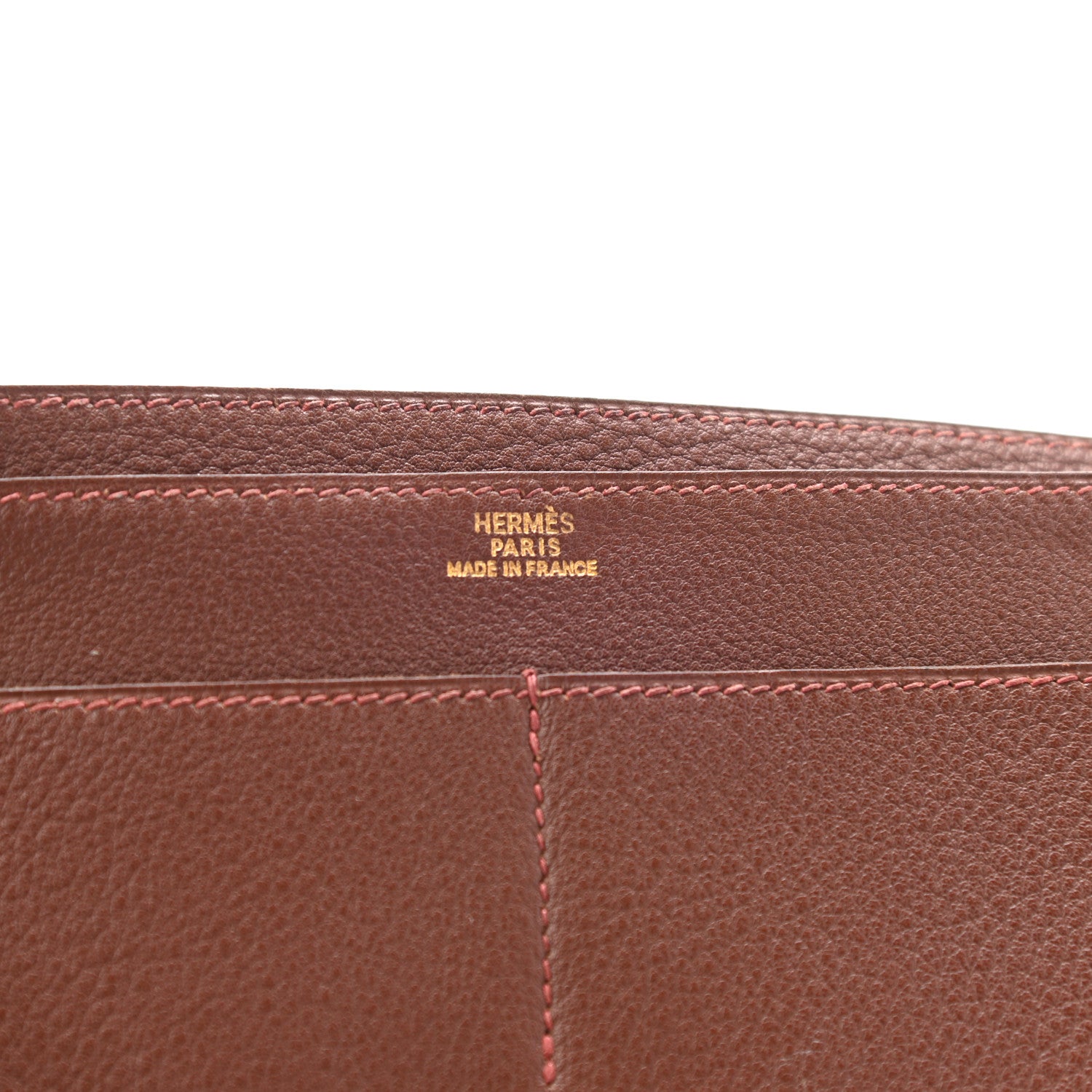 Hermes Togo Dogon Duo Wallet Havane 6 of 16