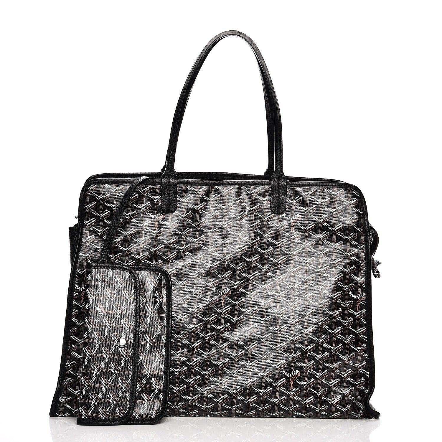 Goyard Goyardine Sac Hardy Pet Carrier PM Black 4 of 19