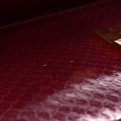 Gucci Elaphe Small Zumi Shoulder Bag Antique Bordeaux 14 of 14