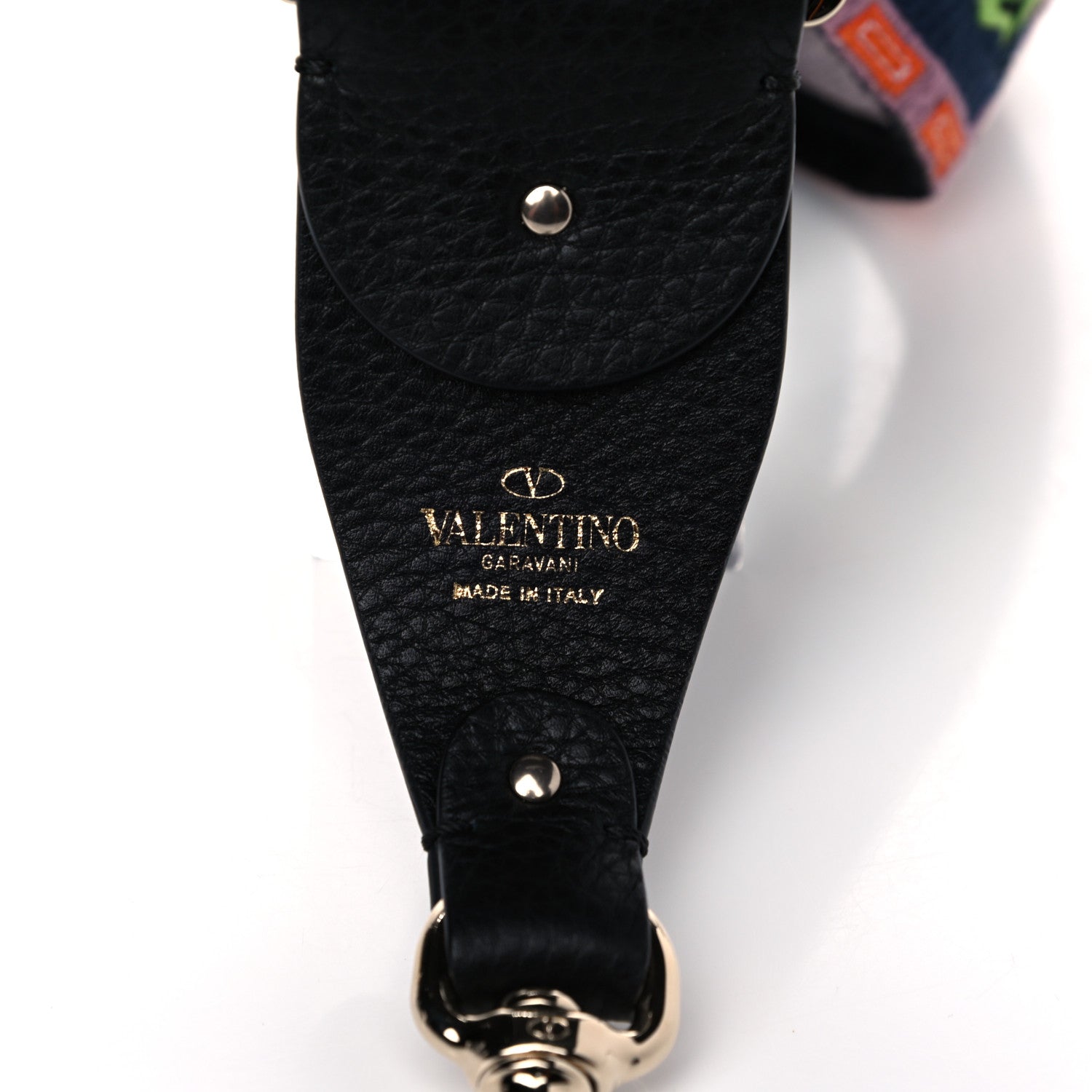 Valentino Garavani Canvas Counting Rockstud Guitar Strap Multicolor 3 of 9