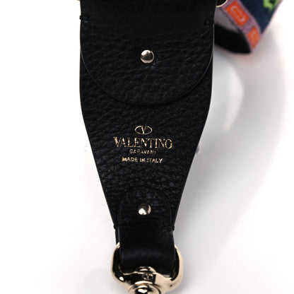 Valentino Garavani Canvas Counting Rockstud Guitar Strap Multicolor 3 of 9