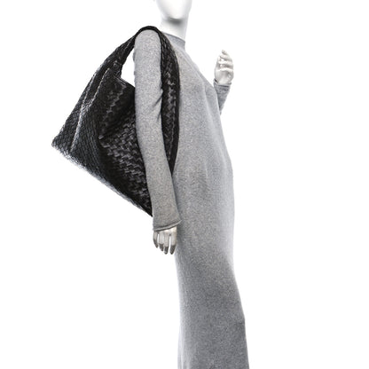 Bottega Veneta Calfskin Intrecciato Large Hop Fondant 2 of 9