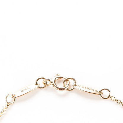 Tiffany 18K Yellow Gold Lapis Elsa Peretti Color By The Yard Bracelet 4 of 6