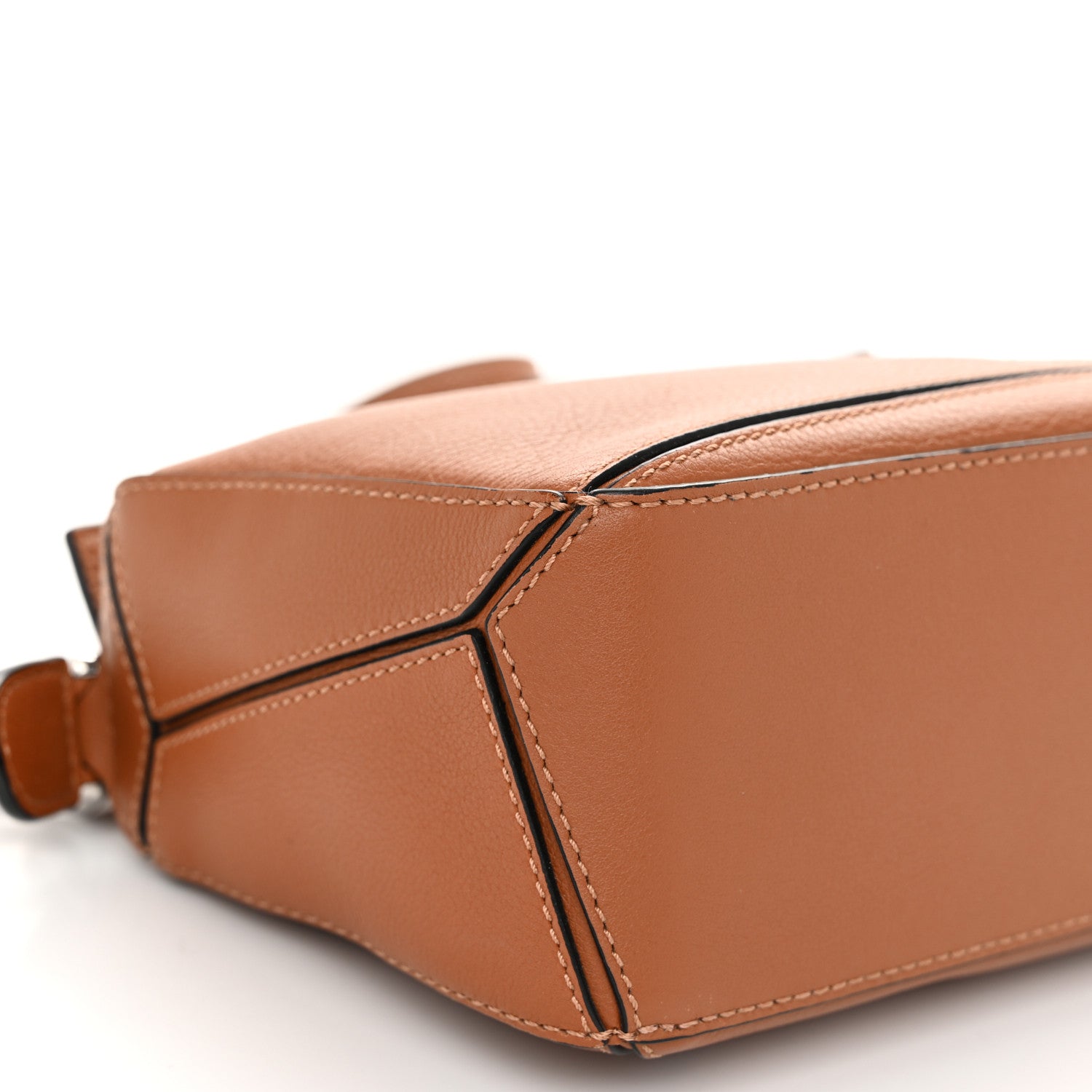Loewe Calfskin Mini Puzzle Bag Tan 9 of 11