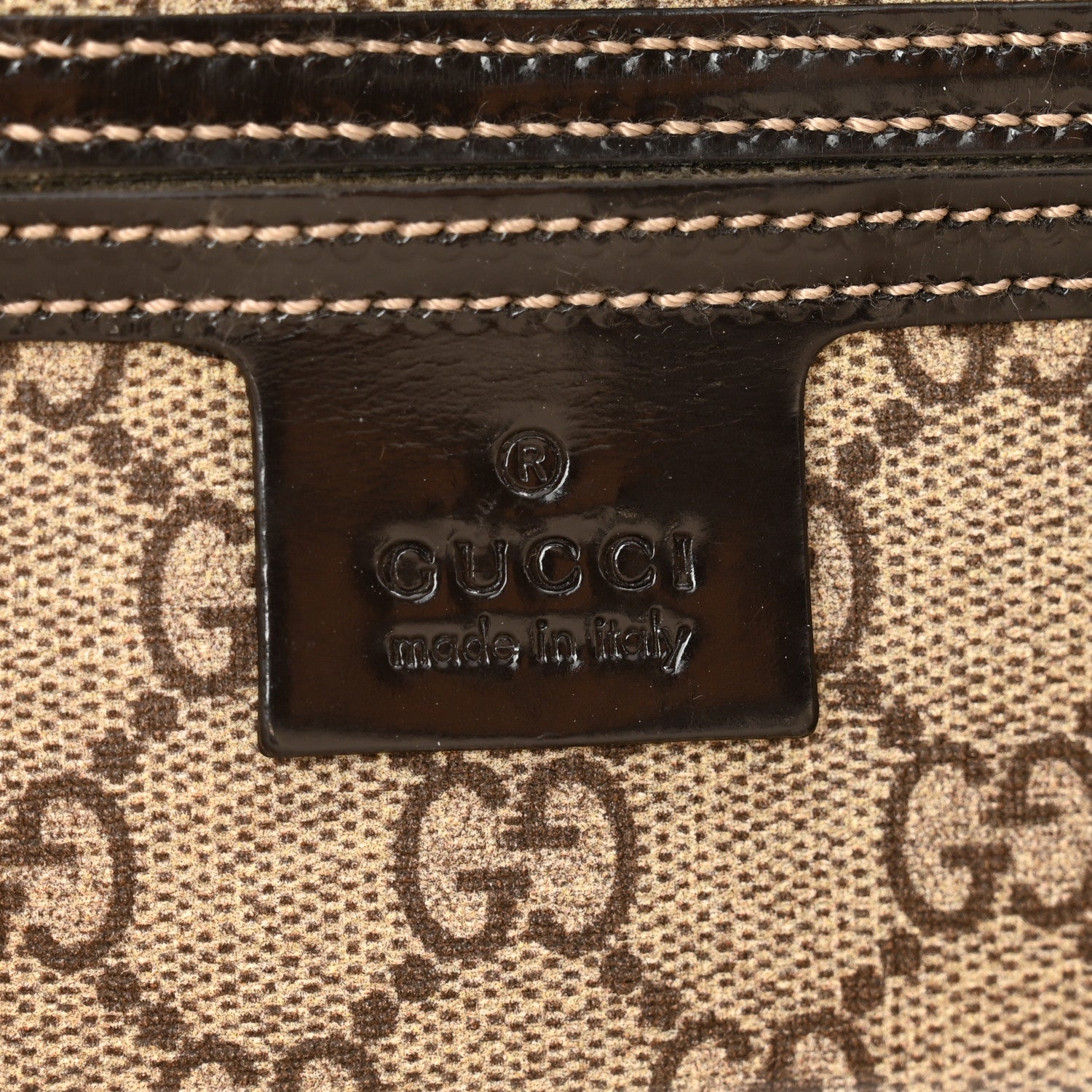 Gucci GG Plus Monogram Tattoo Heart Medium Joy Tote Dark Brown 6 of 12