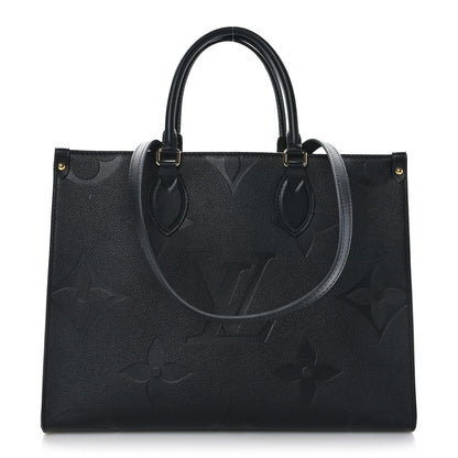 Louis Vuitton Empreinte Monogram Giant Onthego MM Black 1 of 8