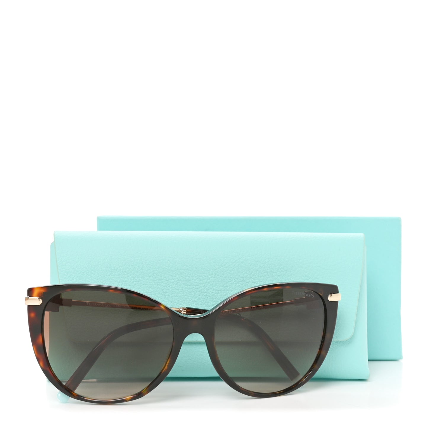 Acetate Metal Mother of Pearl T Wire Sunglasses TF4178 Havana Brown