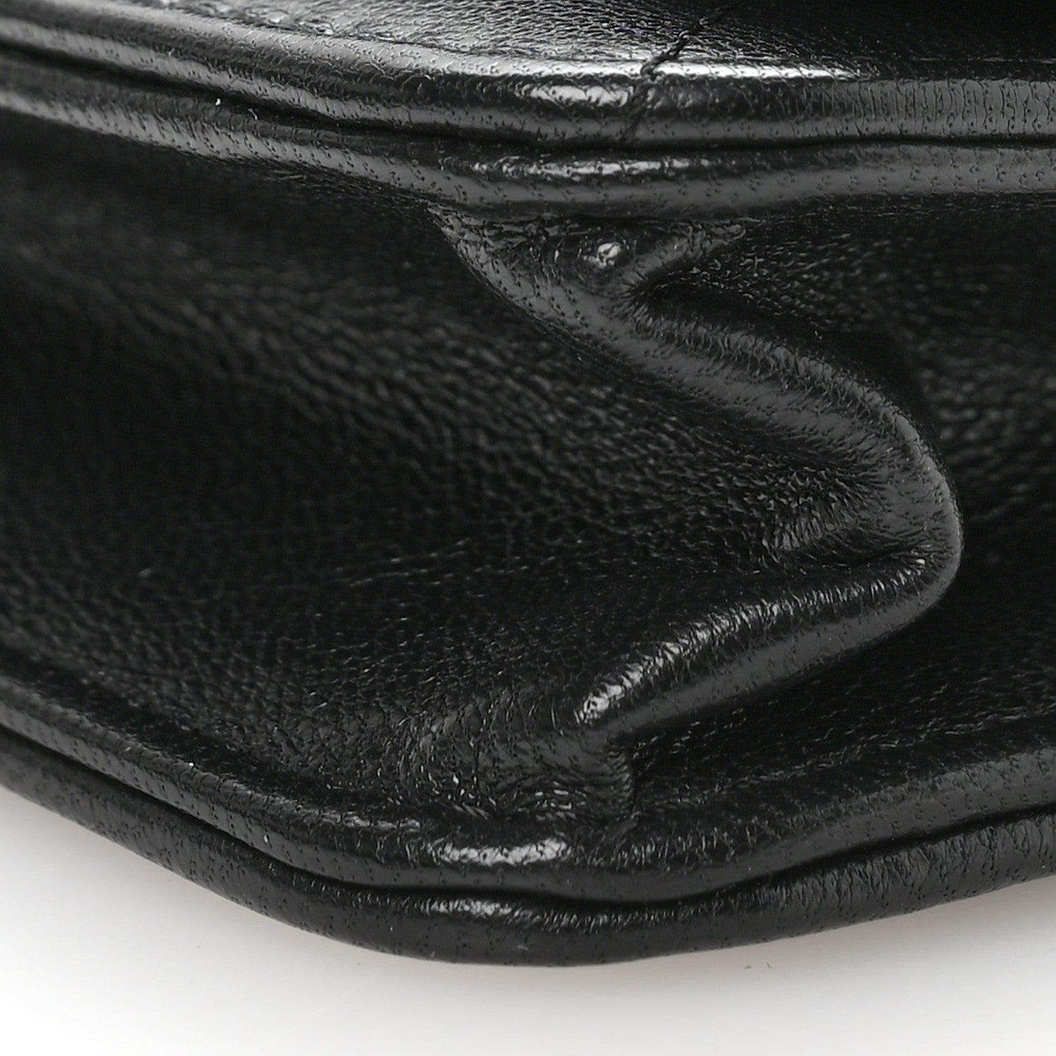Chanel Lambskin Quilted Chanel 19 Wallet On Chain WOC Black 20 of 23