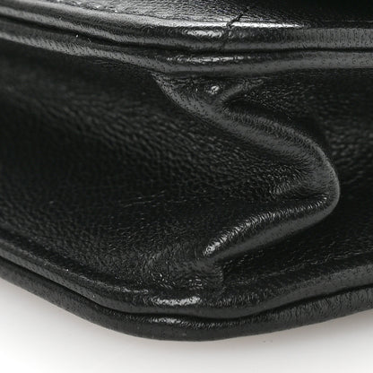 Chanel Lambskin Quilted Chanel 19 Wallet On Chain WOC Black 20 of 23