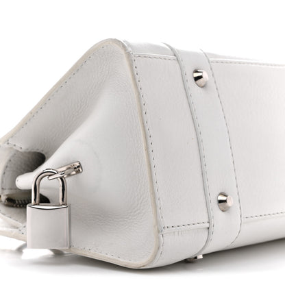 Christian Dior Calfskin Soft Lady Dior East West White 9 of 17