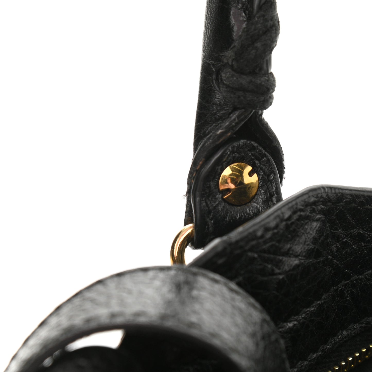 Agneau Giant 12 Gold Hardware Mini City Black