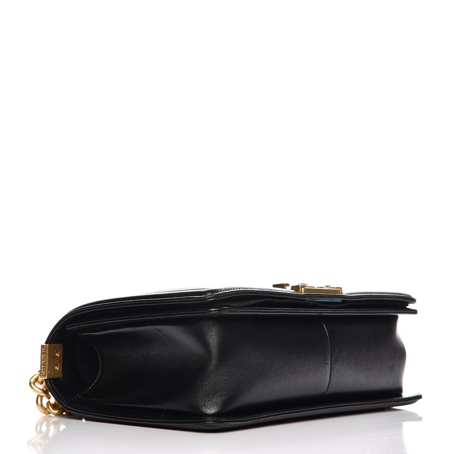 Chanel Lambskin Quilted Medium Boy Flap Black 4 of 7
