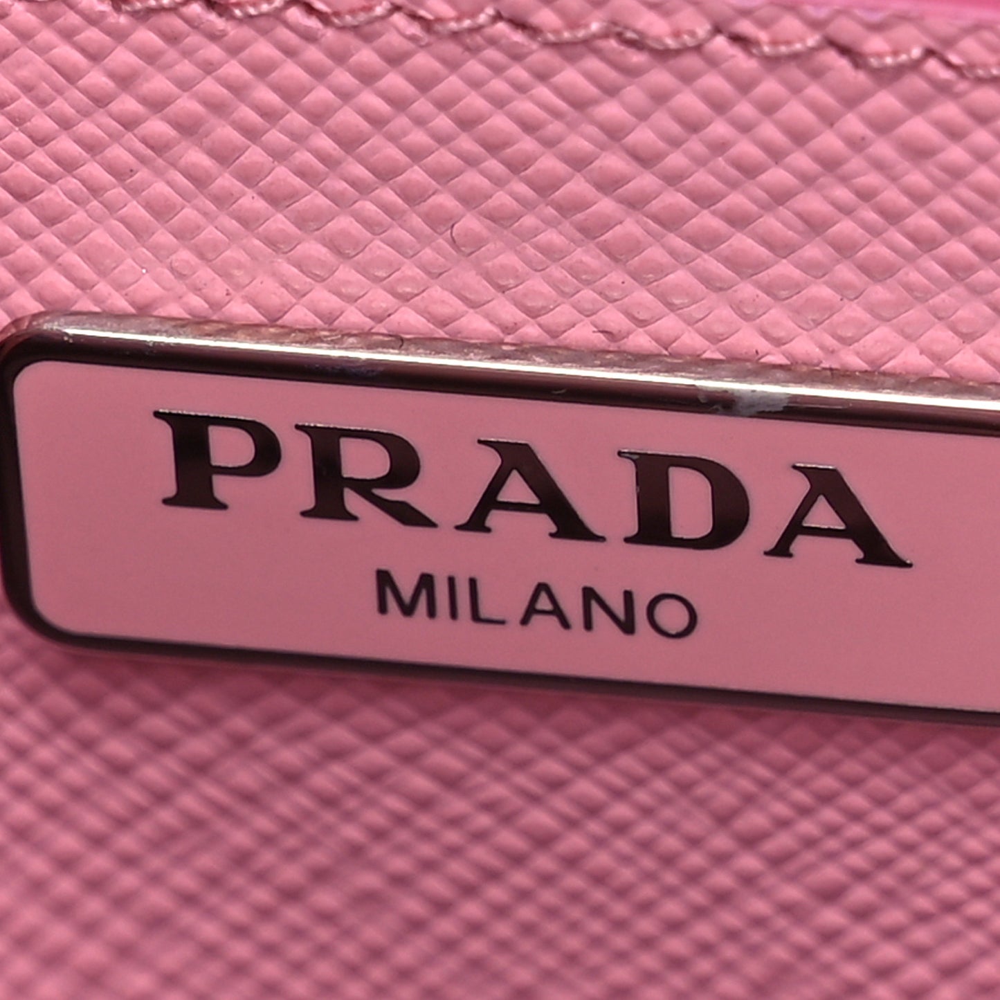Saffiano Lux Mini Promenade Tote Petalo