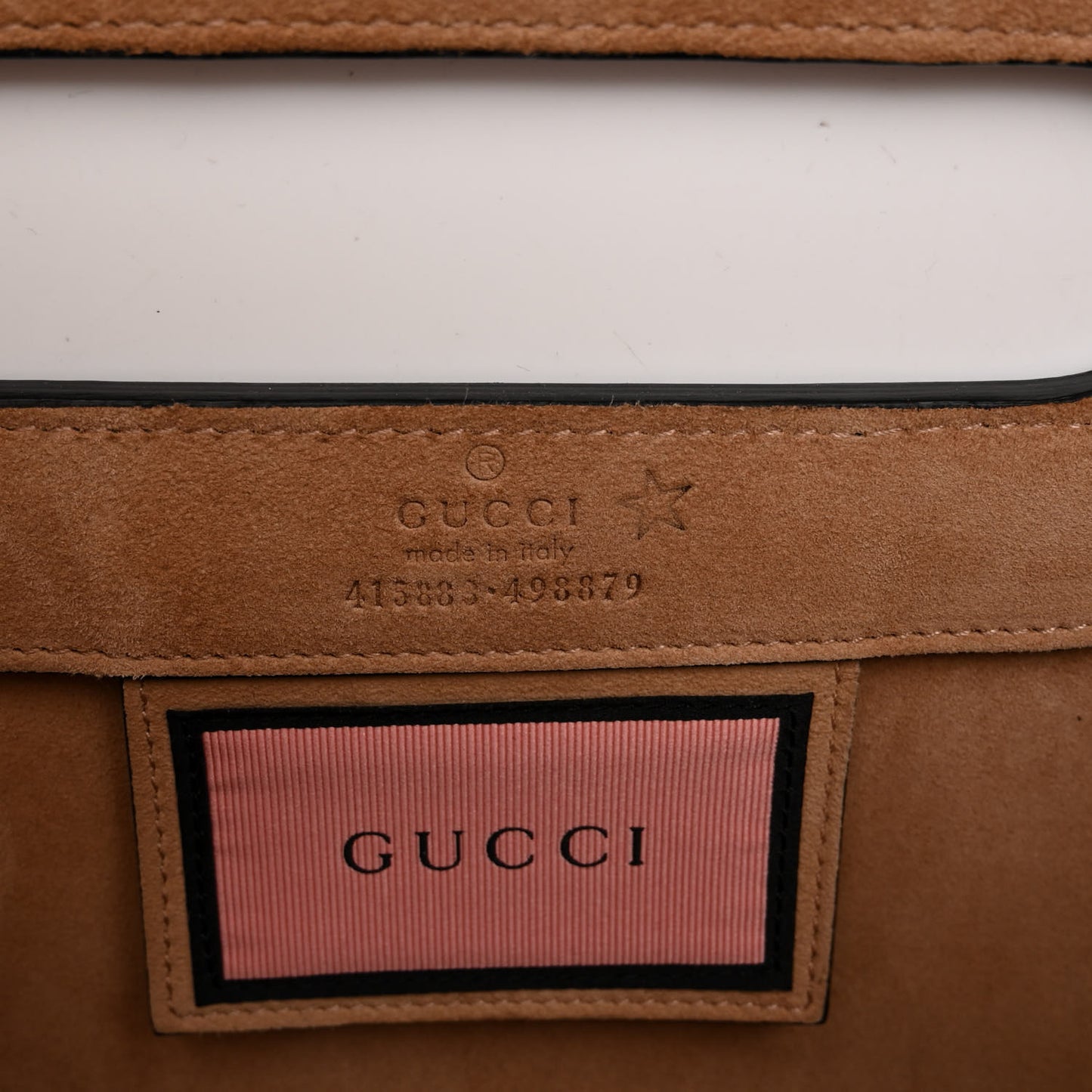 Calfskin GucciGhost Real Large XL Tote Black Yellow
