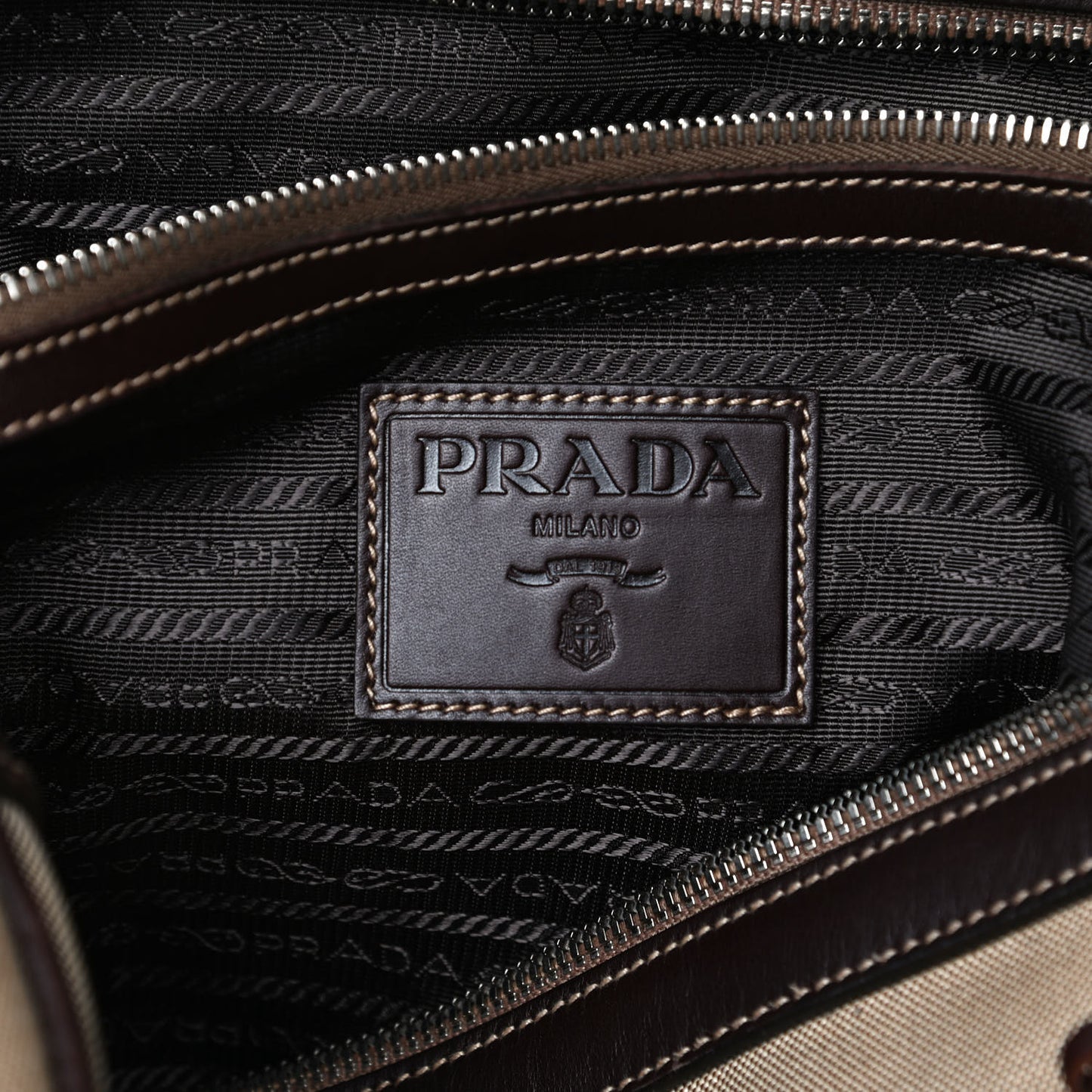 Jacquard Logo Trolley Corda Moro