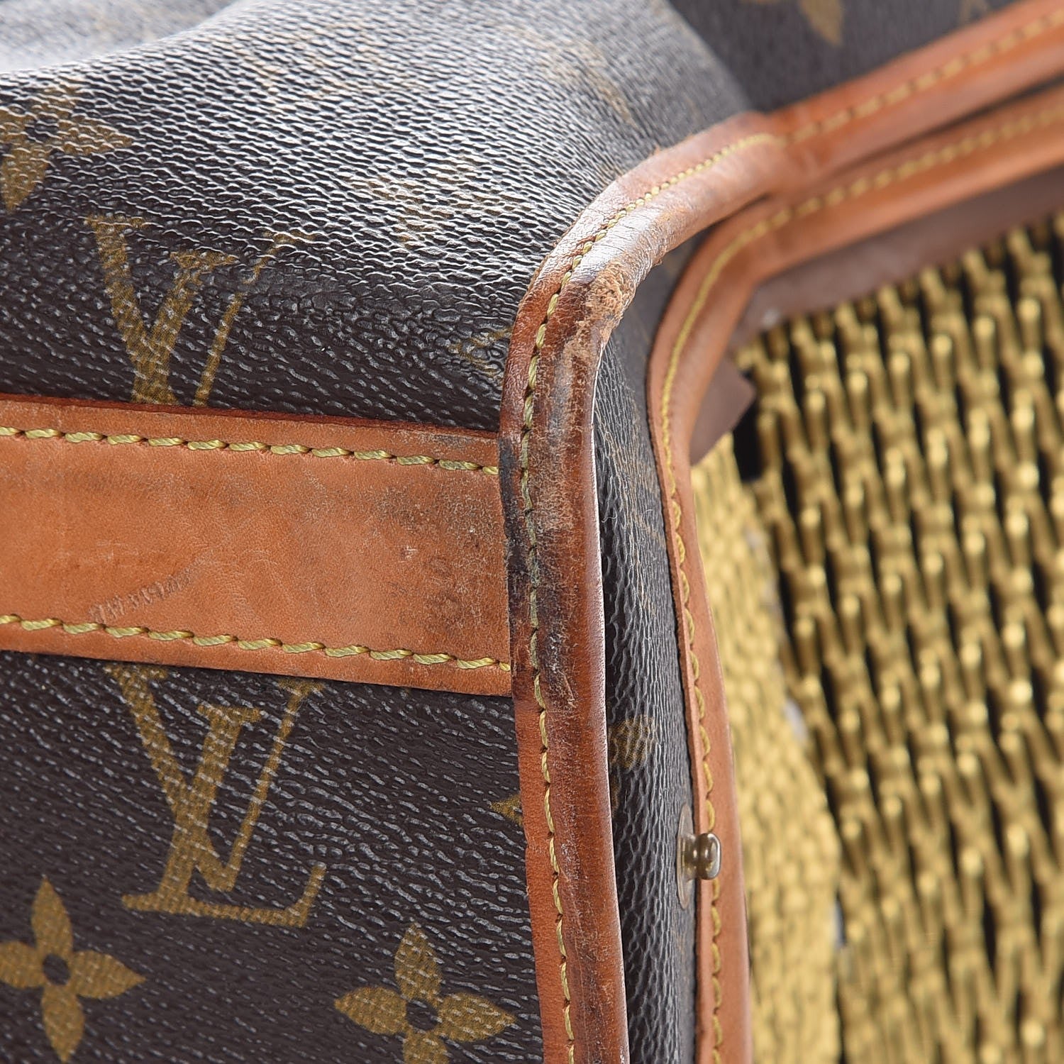 Louis Vuitton Monogram Sac Chien 40 Pet Carrier 12 of 15