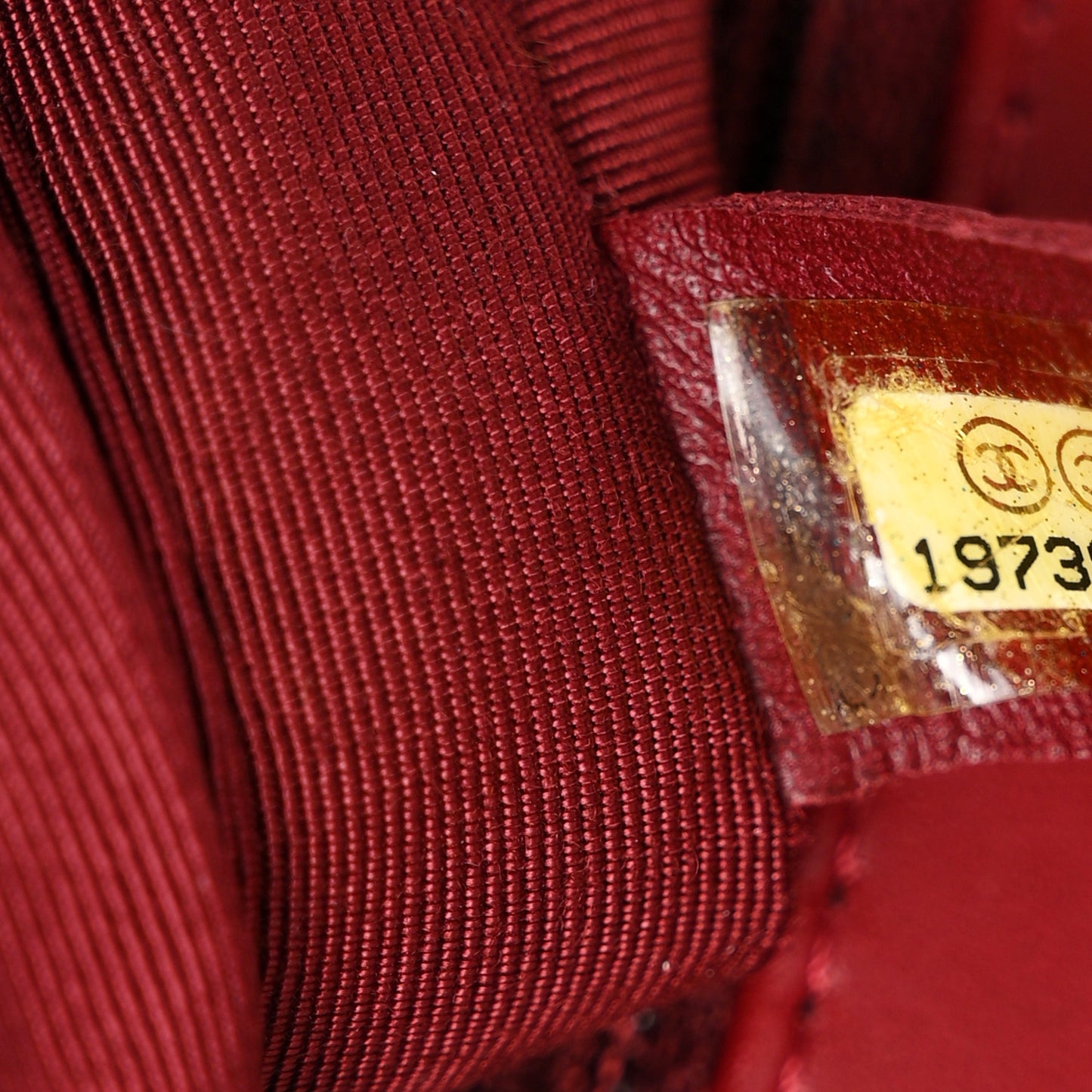 Lambskin Quilted New Medium Boy Flap Dark Red
