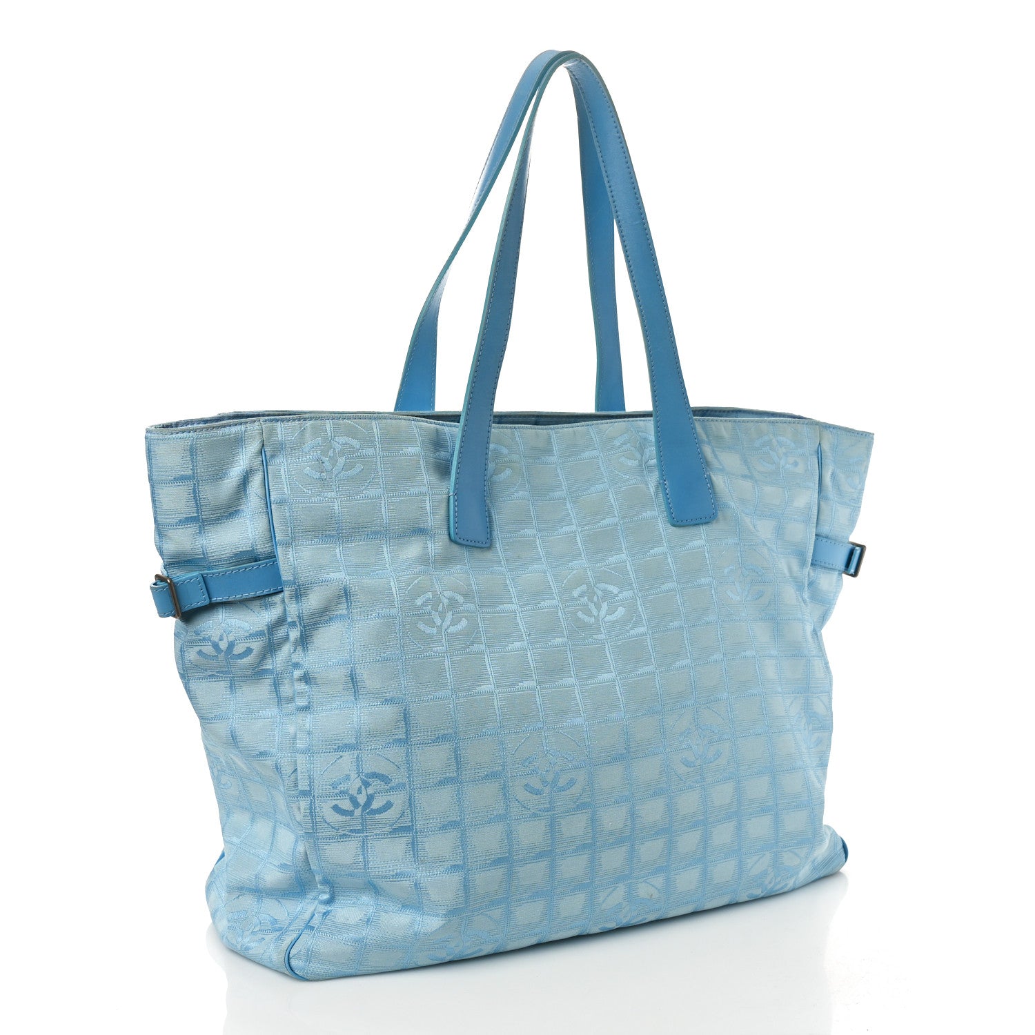 Chanel Nylon Travel Tote Beige 2 of 13