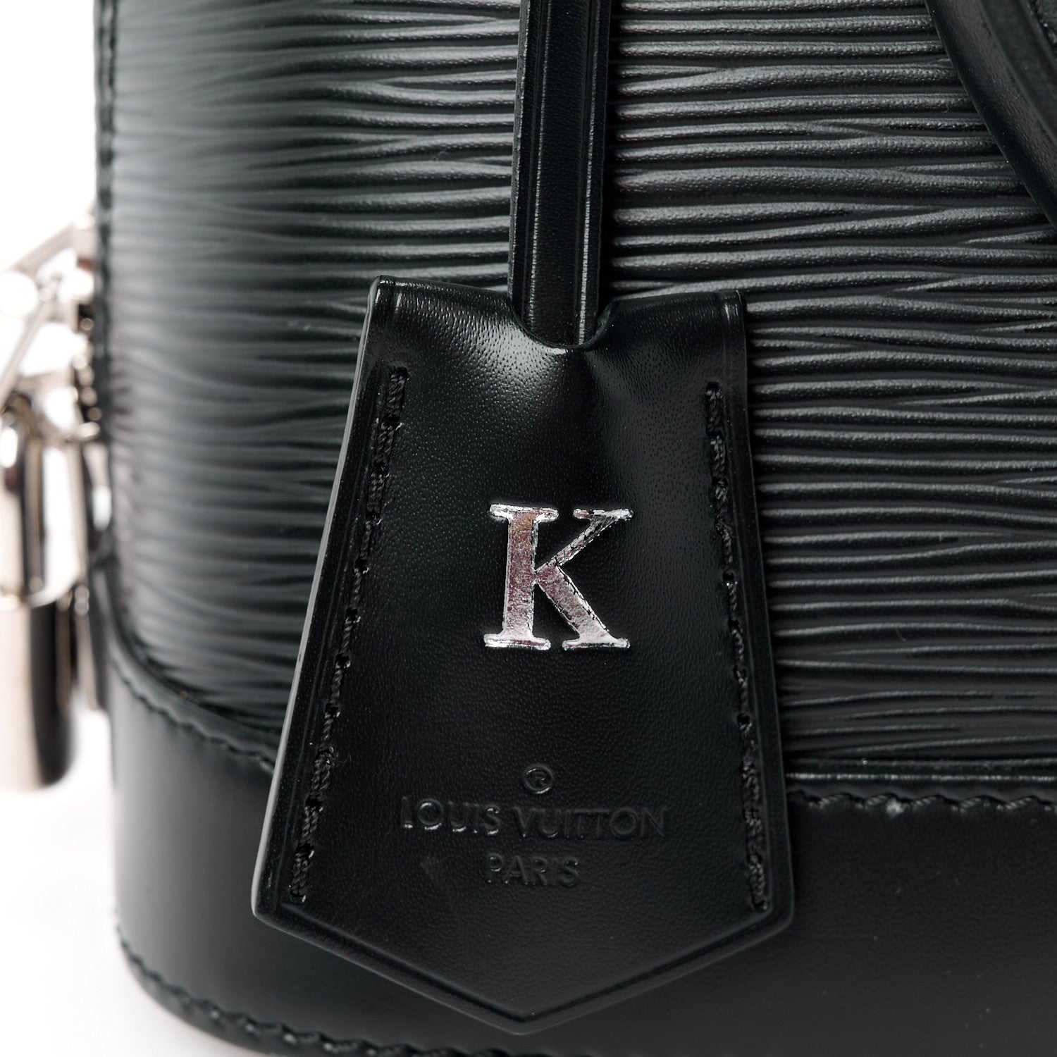 Louis Vuitton LOUIS VUITTON Epi Alma BB Black 7 of 13