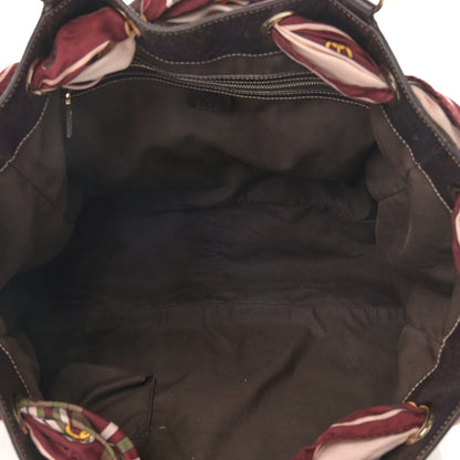 Gucci Monogram Large Positano Tote Brown 5 of 24