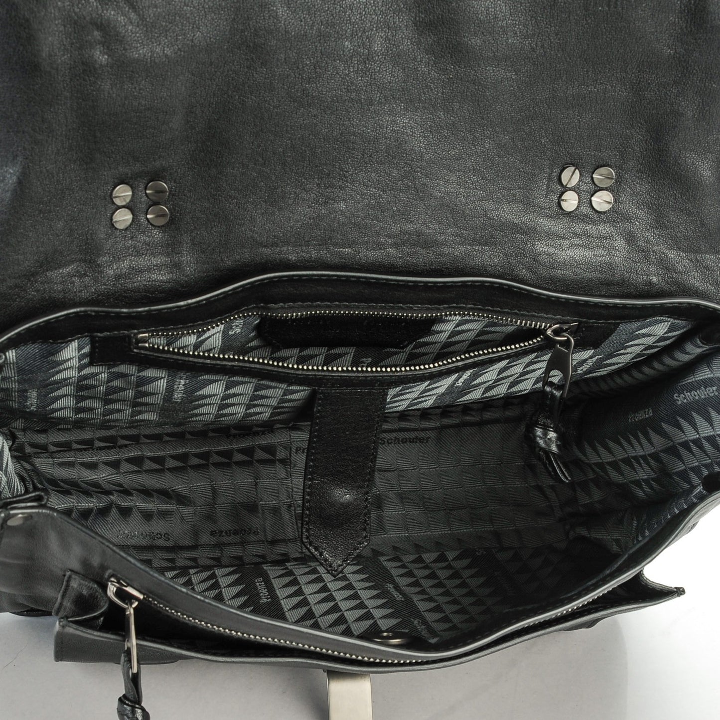 Lambskin Medium PS1 Satchel Black