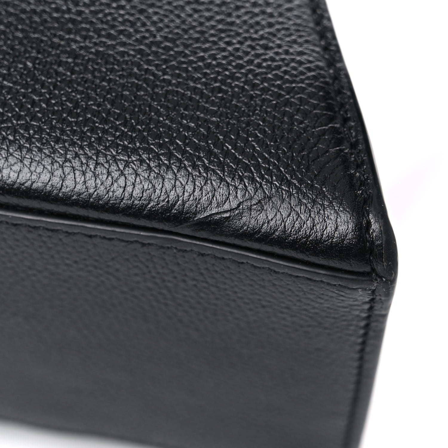 Balenciaga Grained Calfskin Medium Hourglass Top Handle Bag Black 17 of 17