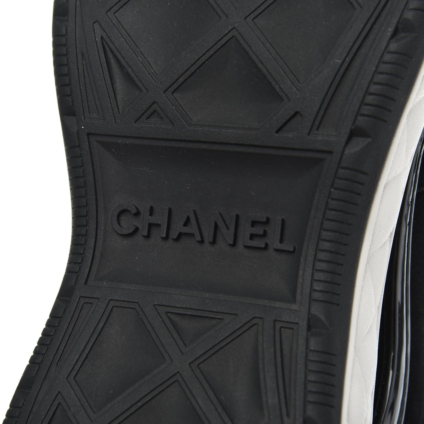 Velvet Calfskin Mixed Fibers CC Sneakers 39.5 Black