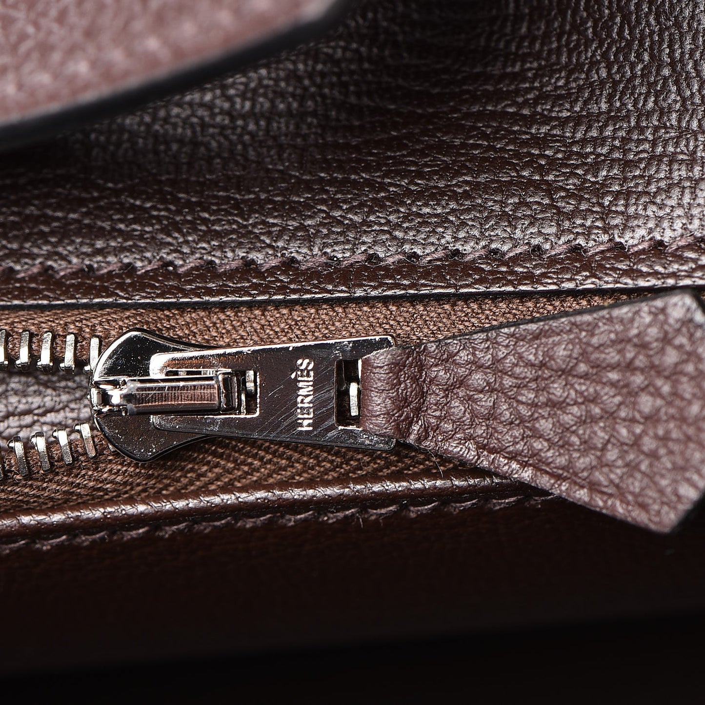 Togo Birkin 25 Chocolate