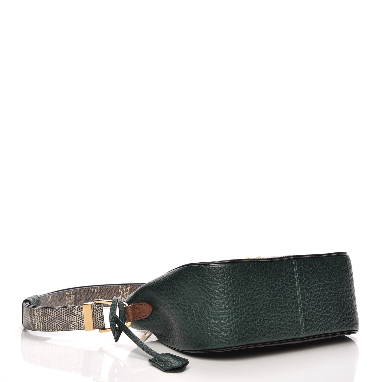 Louis Vuitton Ostrich Lizard Majestueux Shoulder Bag Vert 4 of 6
