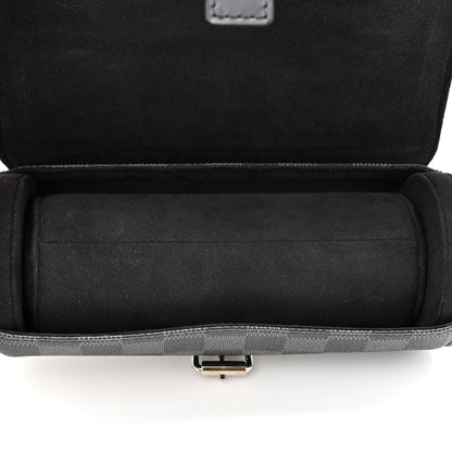 Louis Vuitton Damier Graphite 3 Watch Travel Case 6 of 8