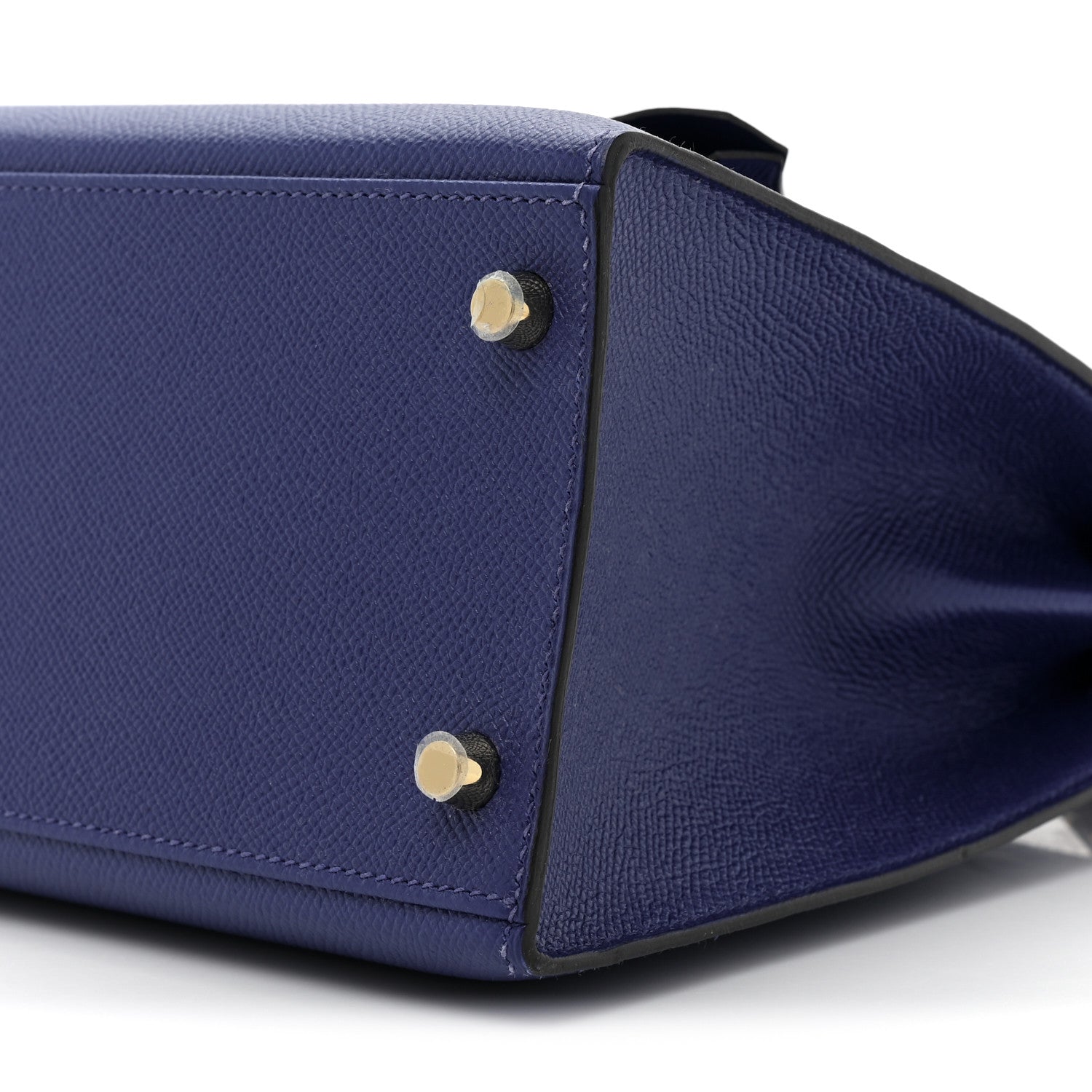 Hermes Epsom Kelly Sellier 32 Bleu Electrique 7 of 9