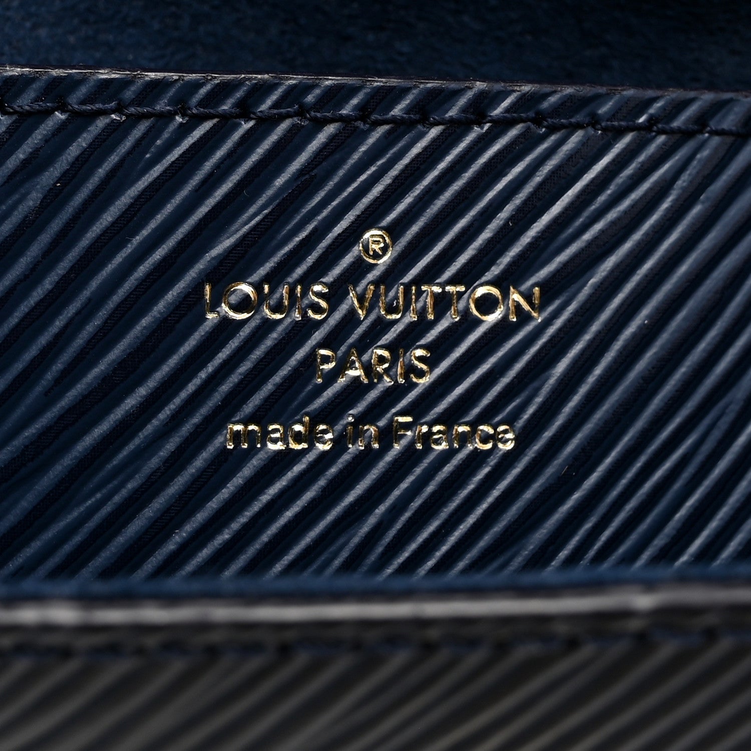 Louis Vuitton Epi Twist Shoulder Bag MM Indigo 5 of 9