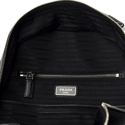 Prada Saffiano Travel Backpack Black 5 of 10