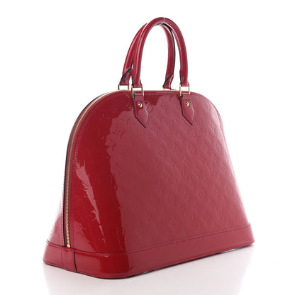 Louis Vuitton Vernis Alma GM Rose Indien 3 of 8
