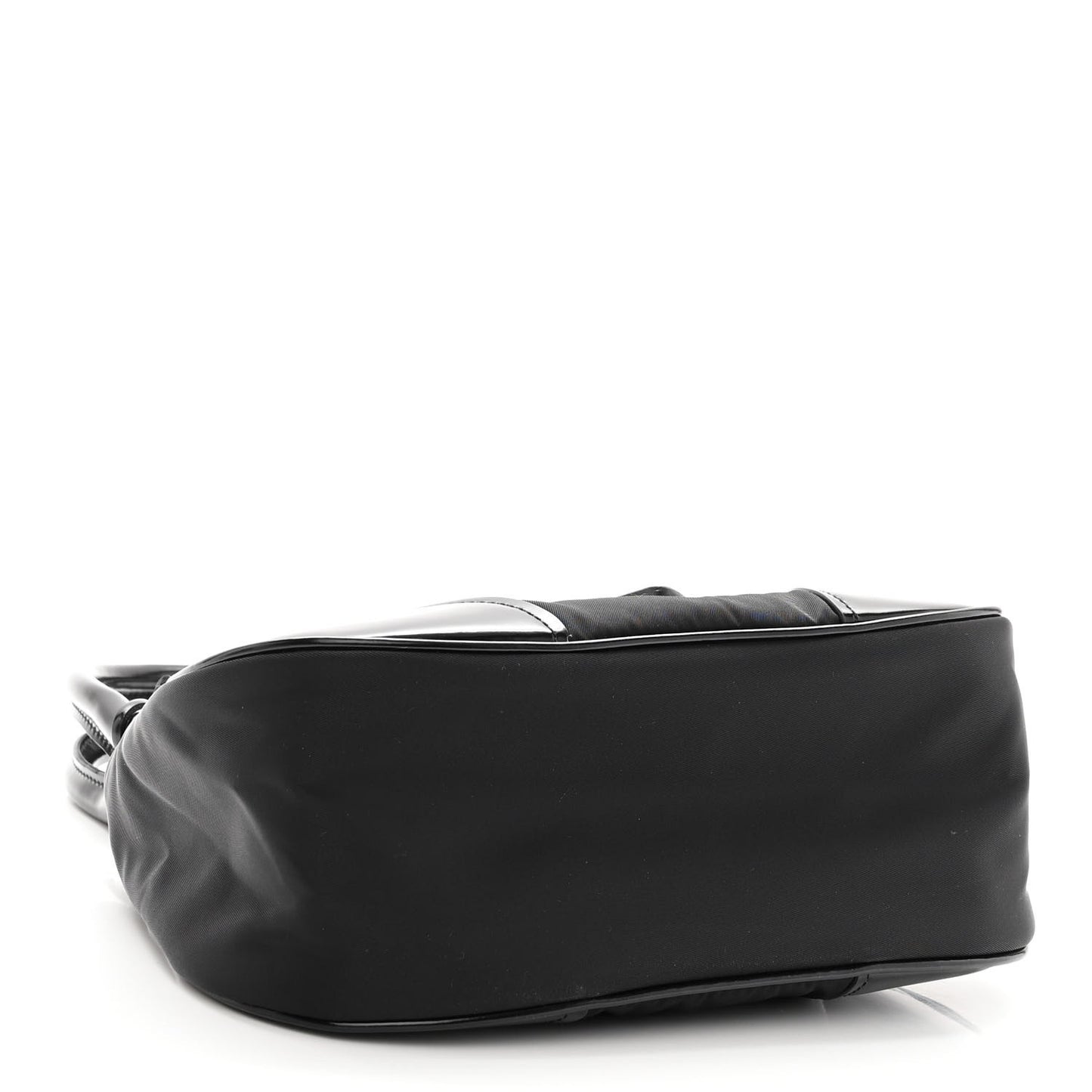 Re-Nylon Spazzolato Re-Edition 2002 Moon Bag Black