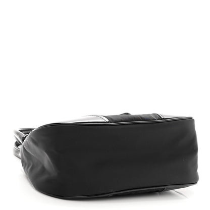 Prada Re-Nylon Spazzolato Re-Edition 2002 Moon Bag Black 4 of 9