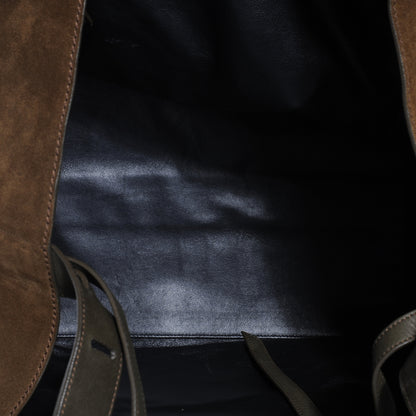 Celine Suede Large Phantom Luggage Olive 6 of 8