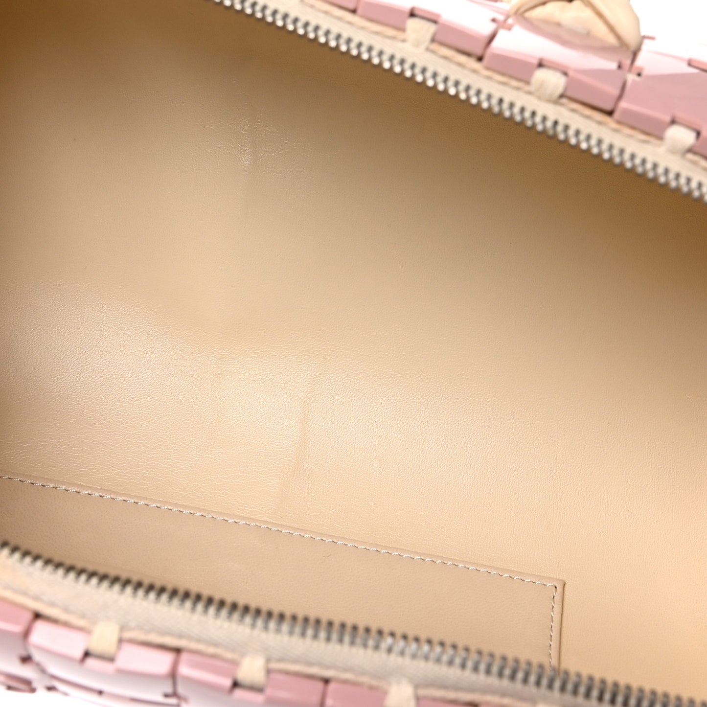 Lambskin Resin Tile Bowler Pink