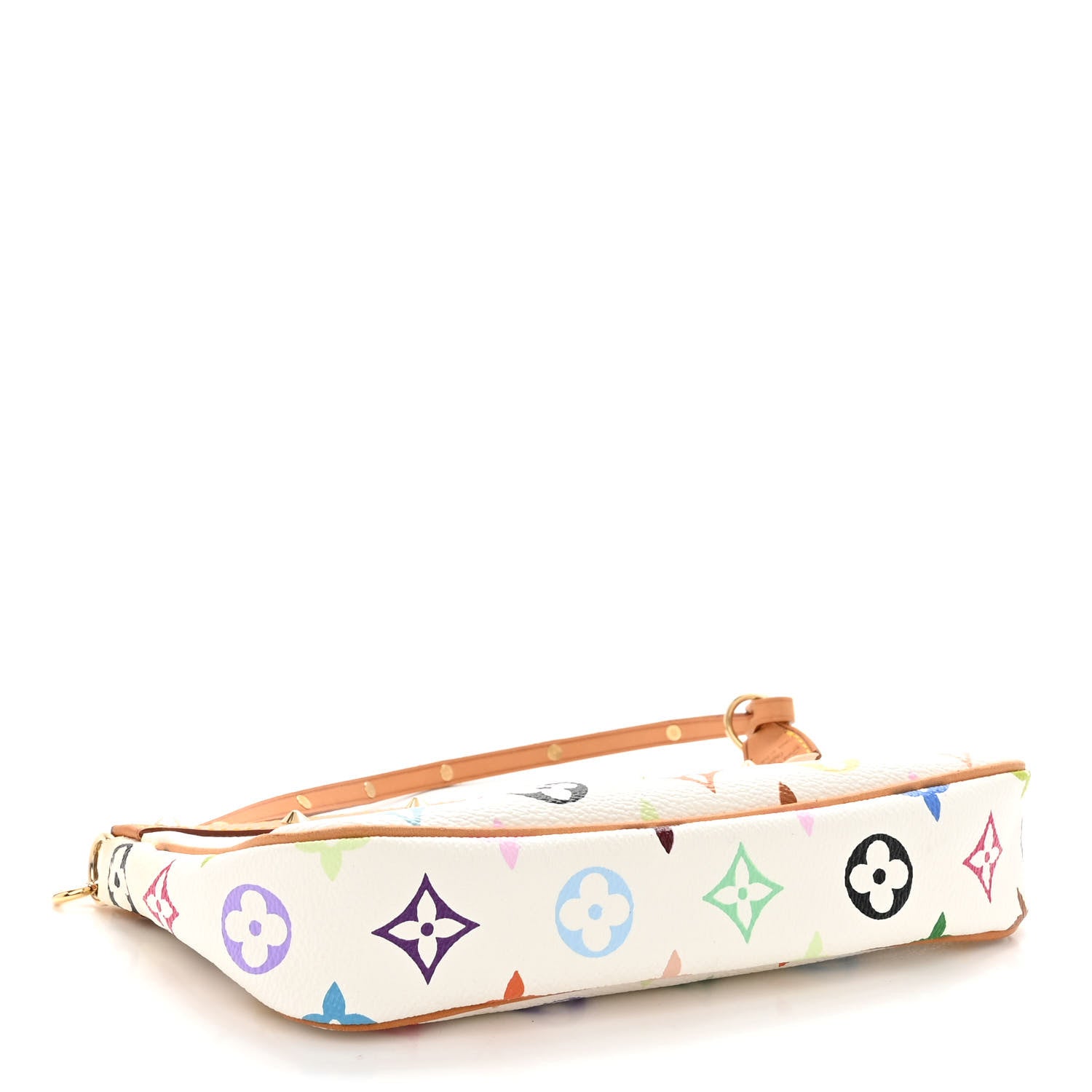 Louis Vuitton Monogram Multicolor Pochette Accessories White 4 of 11