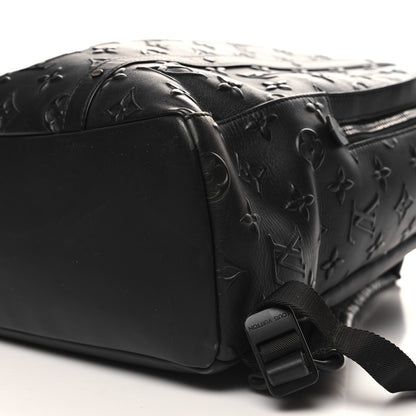 Louis Vuitton Monogram Seal Armand Backpack Black 9 of 10