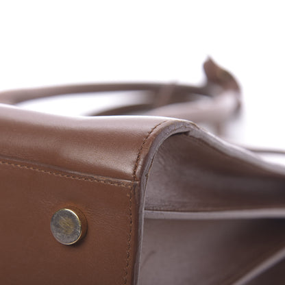 Saint Laurent Calfskin Large Sac De Jour Carryall Cognac 23 of 24