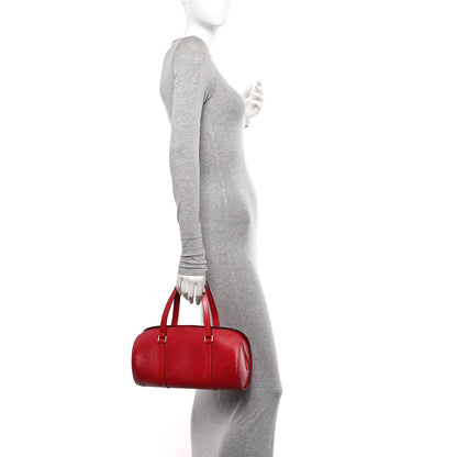 Louis Vuitton Epi Soufflot Castillan Red 2 of 11