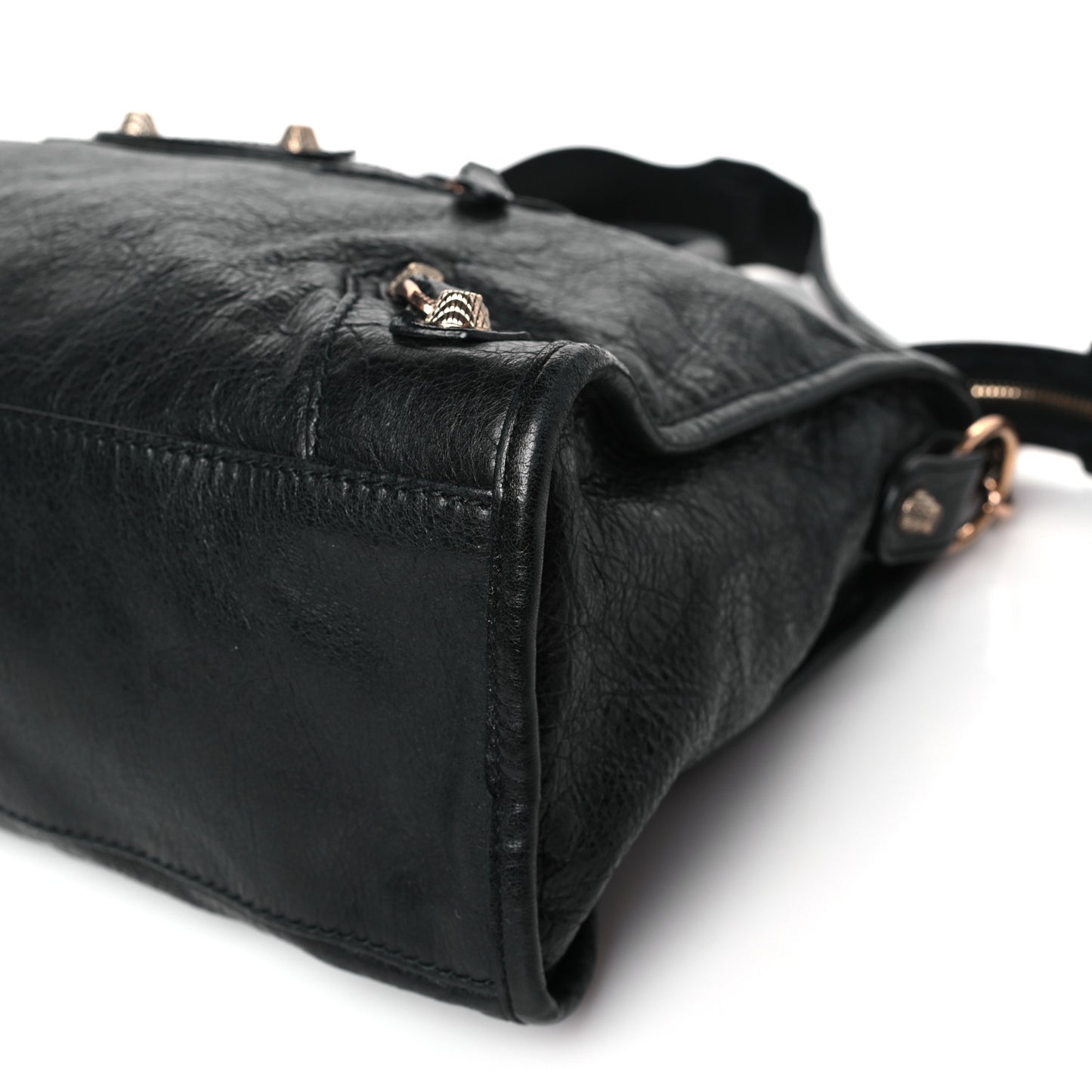 Agneau Giant 12 Gold Hardware City Black