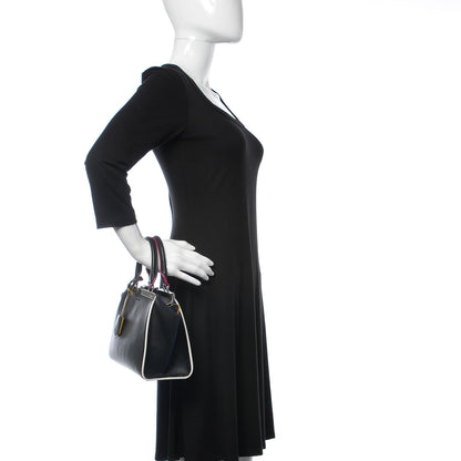 Fendi Vitello Dolce Mini 3Jours Tote Black 3 of 11