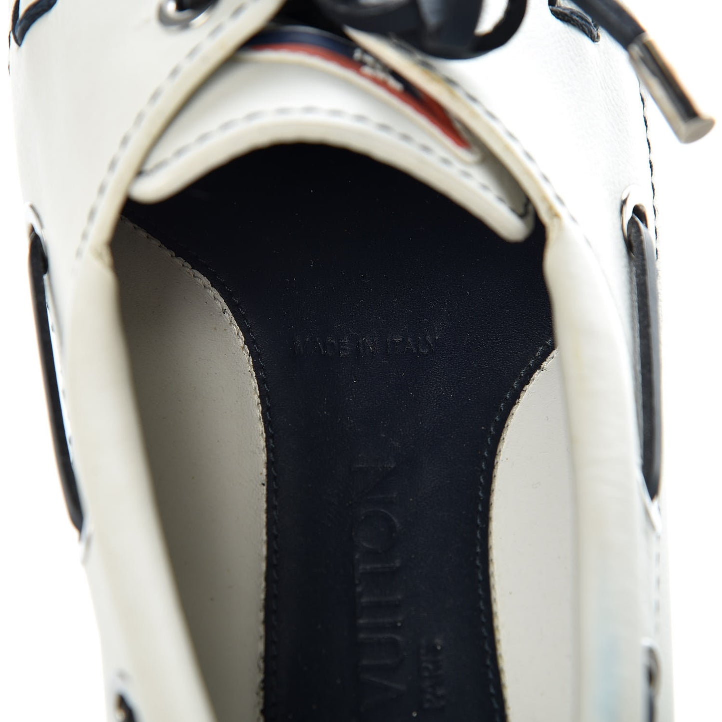 Calfskin Rubber Mens Americas Cup Marine Boat Shoe 7 White