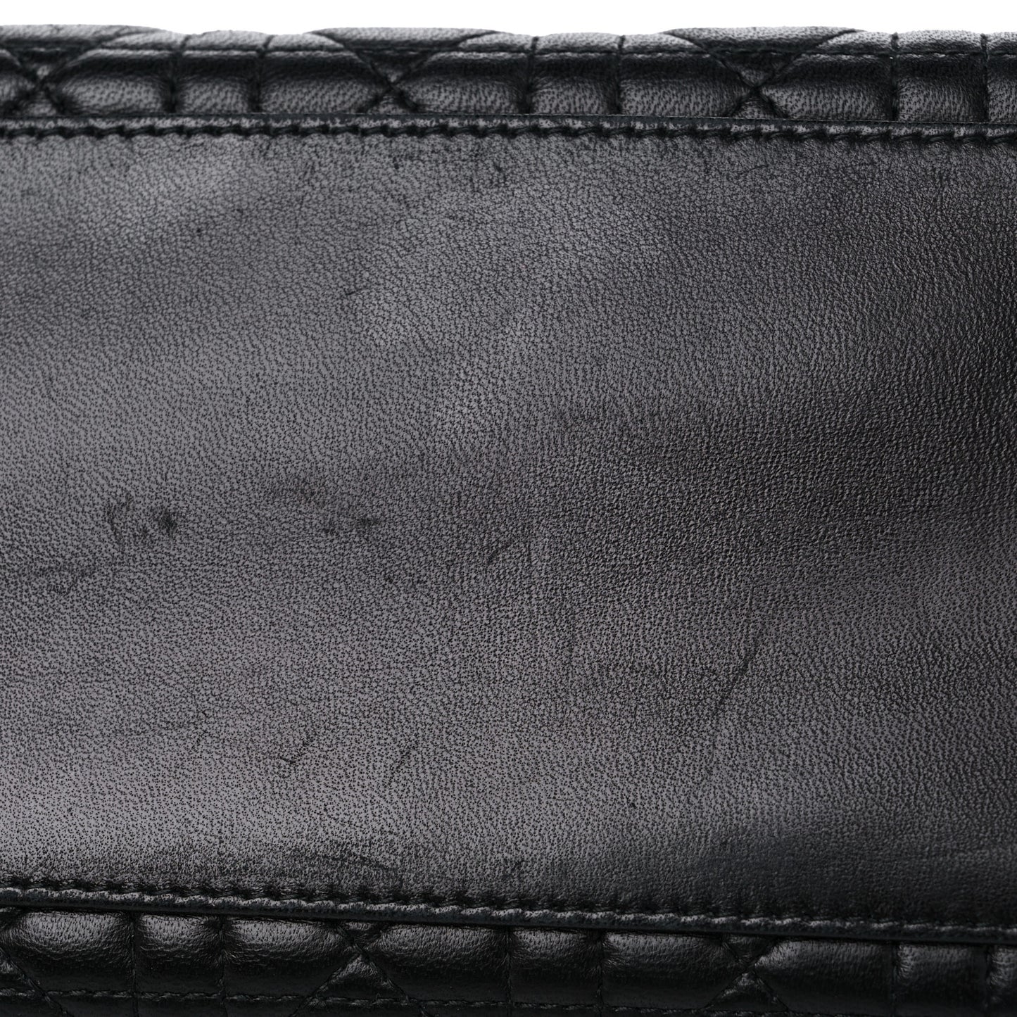 Lambskin Cannage Medium Lady Dior Black