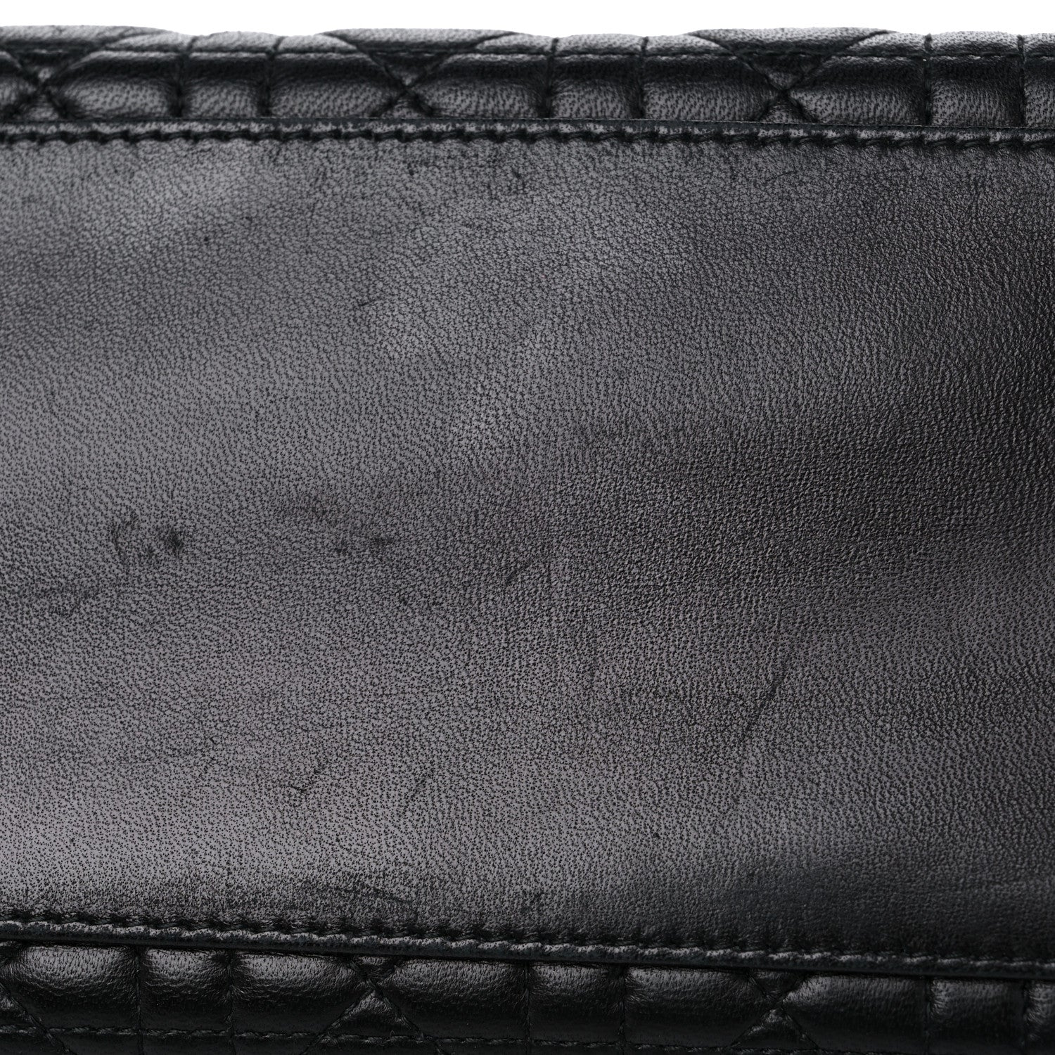 Christian Dior Lambskin Cannage Medium Lady Dior Black 13 of 18