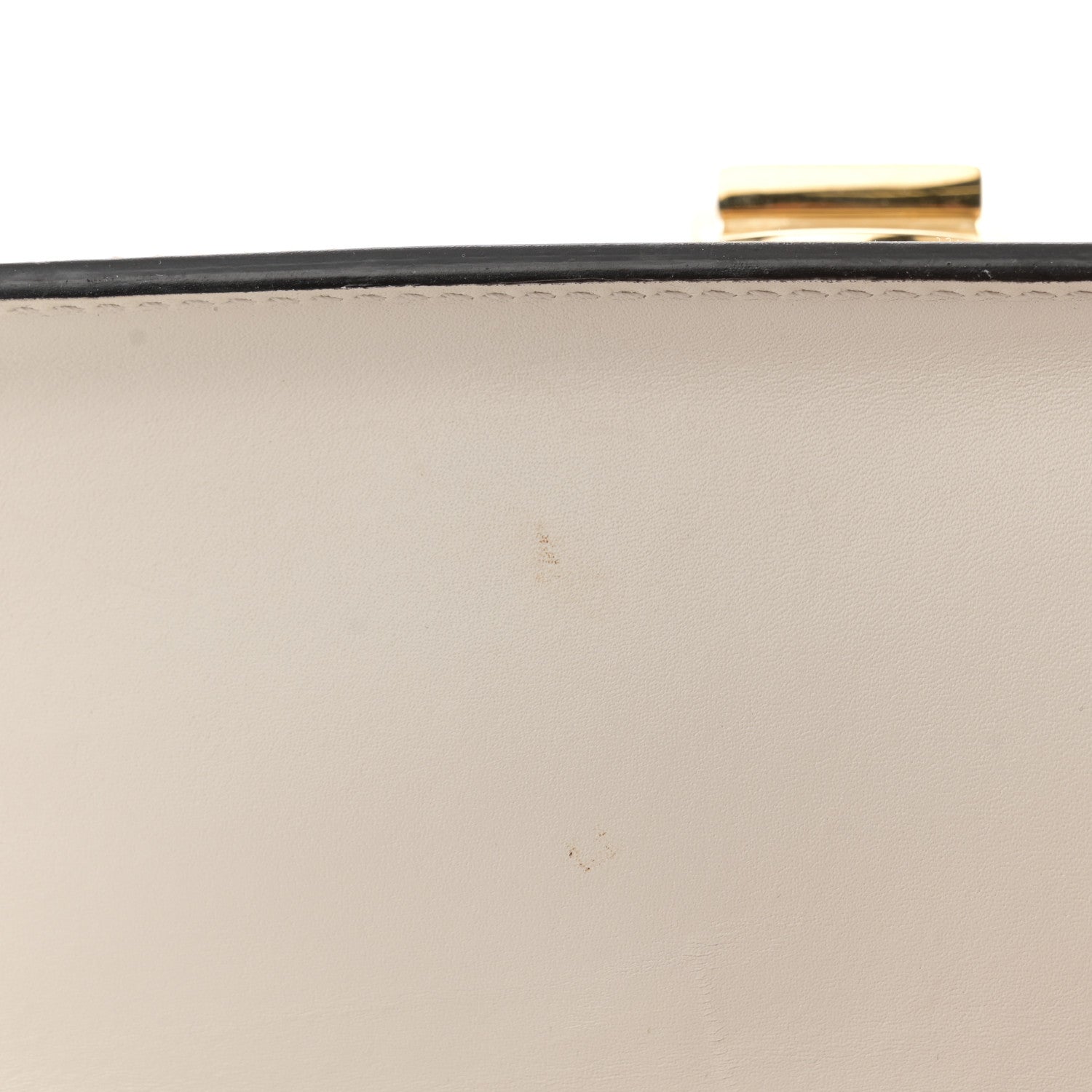 Gucci Calfskin Mini Sylvie Top Handle Bag White 13 of 14