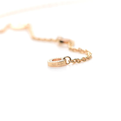 Bulgari 18K Rose Gold White Ceramic B.Zero1 Pendant Necklace 6 of 6