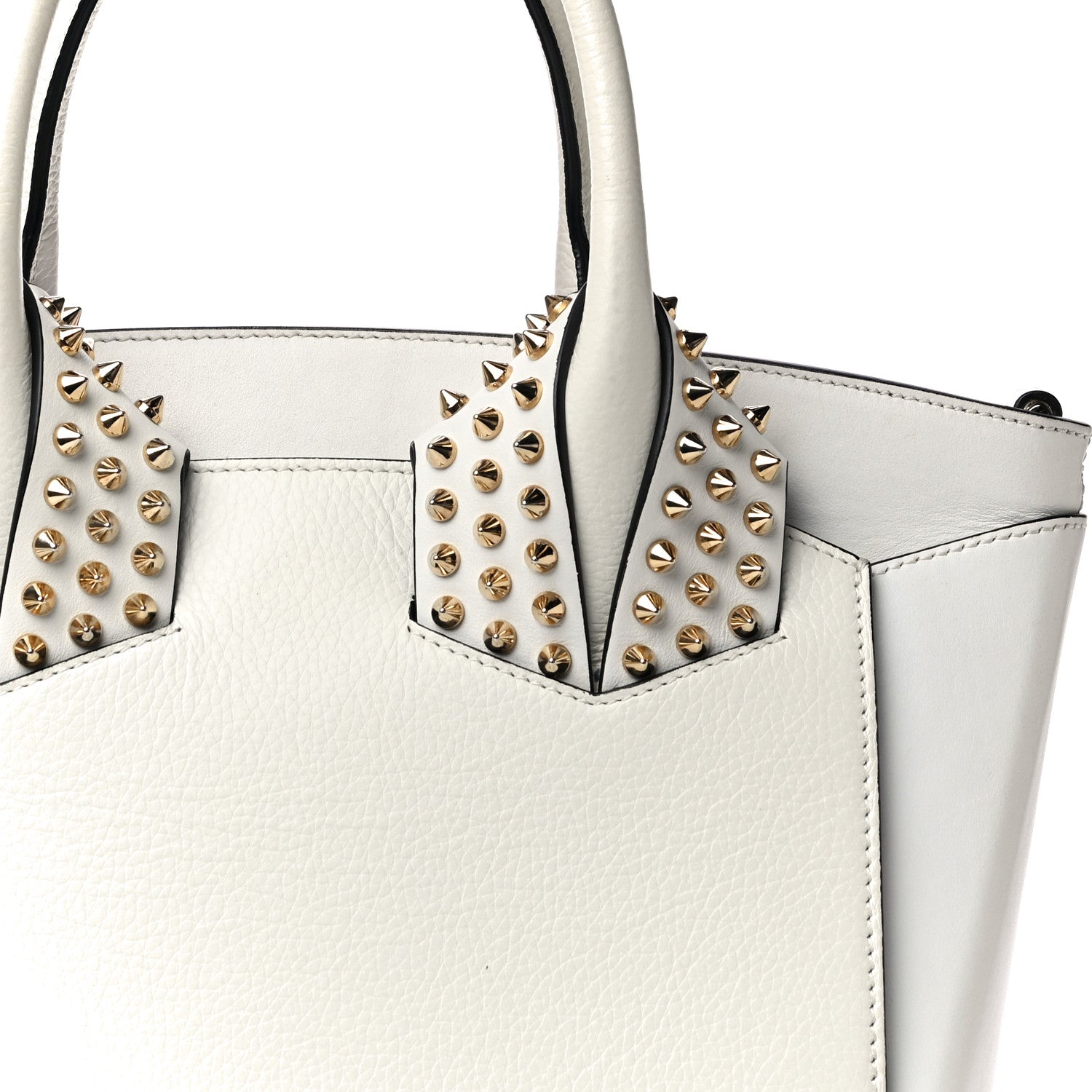 Christian Louboutin Calfskin Small Eloise Tote White 10 of 15